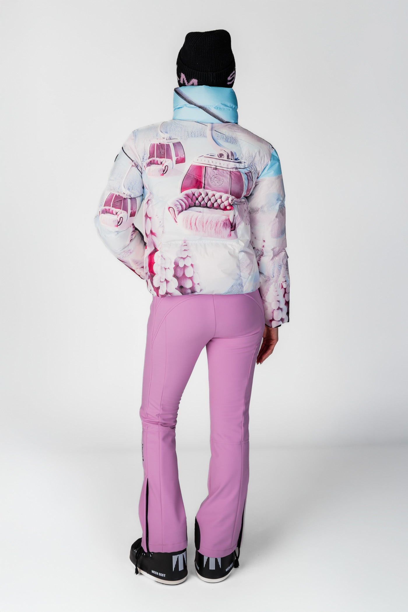 Różowe spodnie narciarskie Myanmar NE