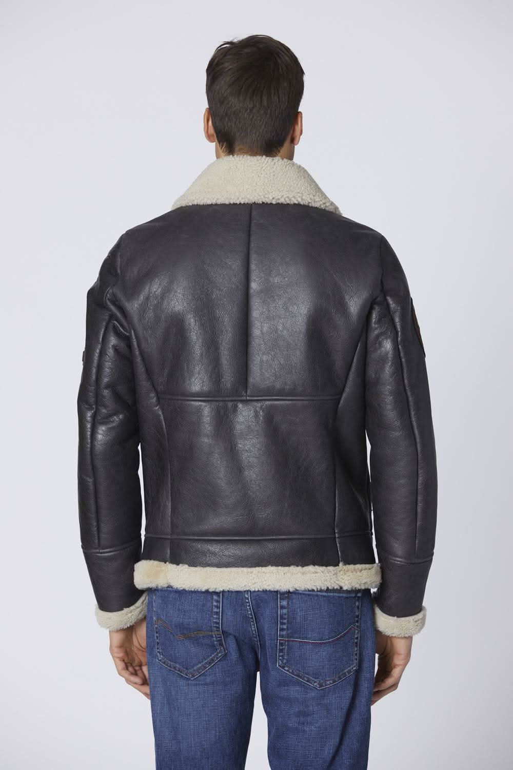 Men's leather jacket