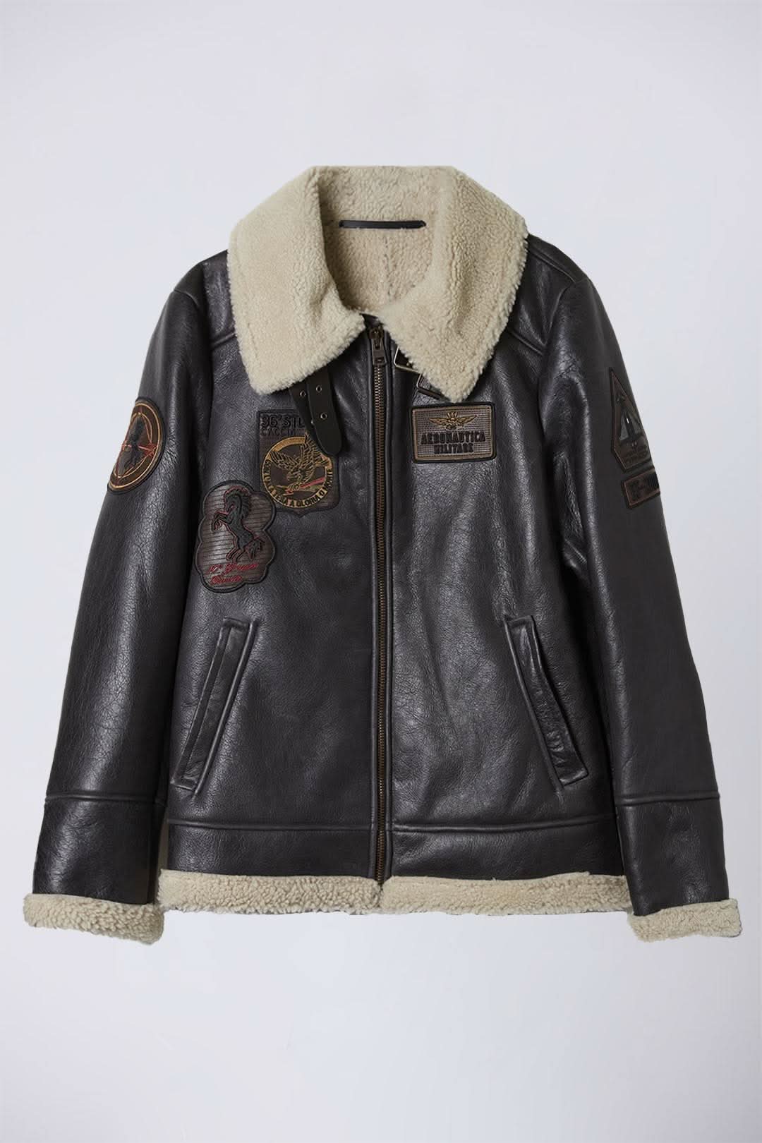 Men's leather jacket