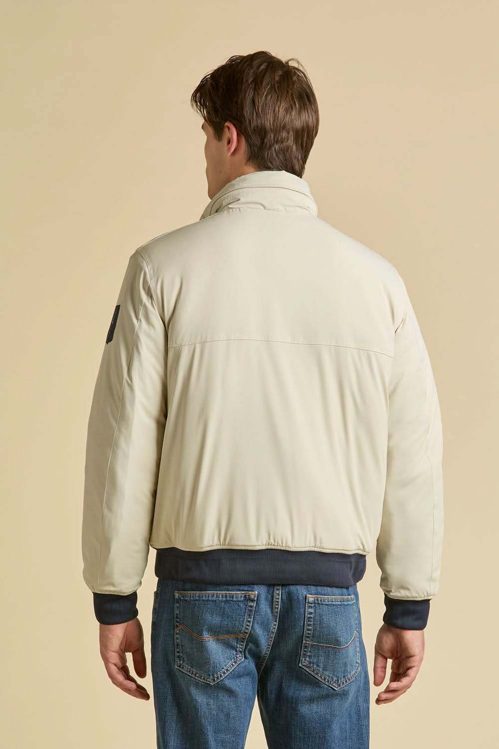 Quilted Sailor jacket, light beige