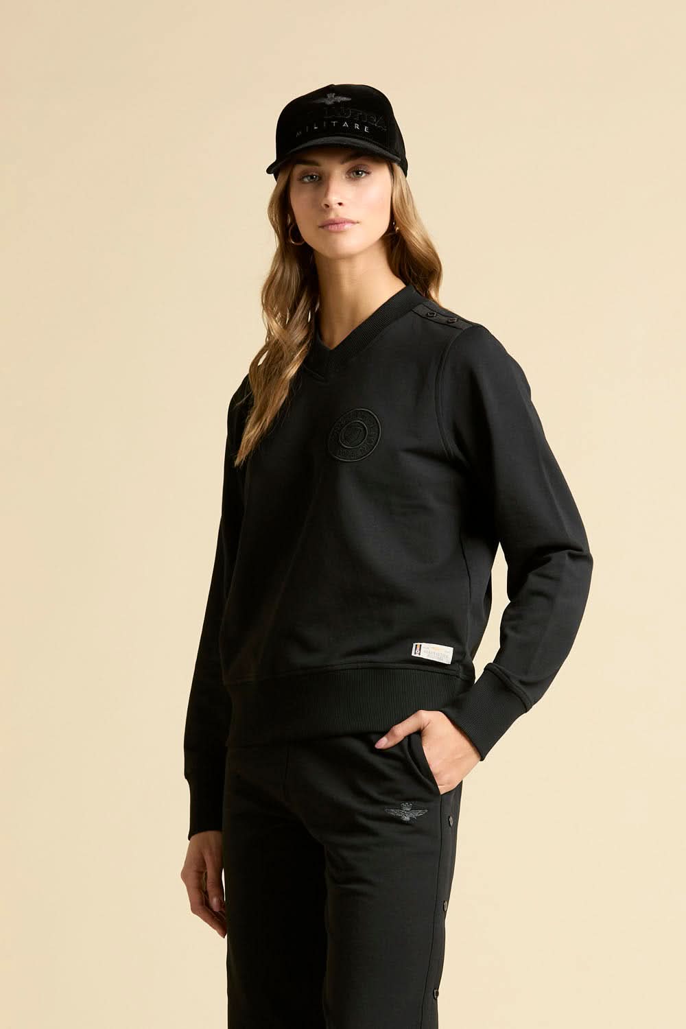 Black women's sweatshirt