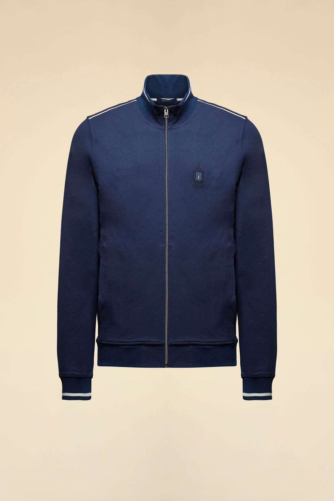 Granatowa bluza rozpinana