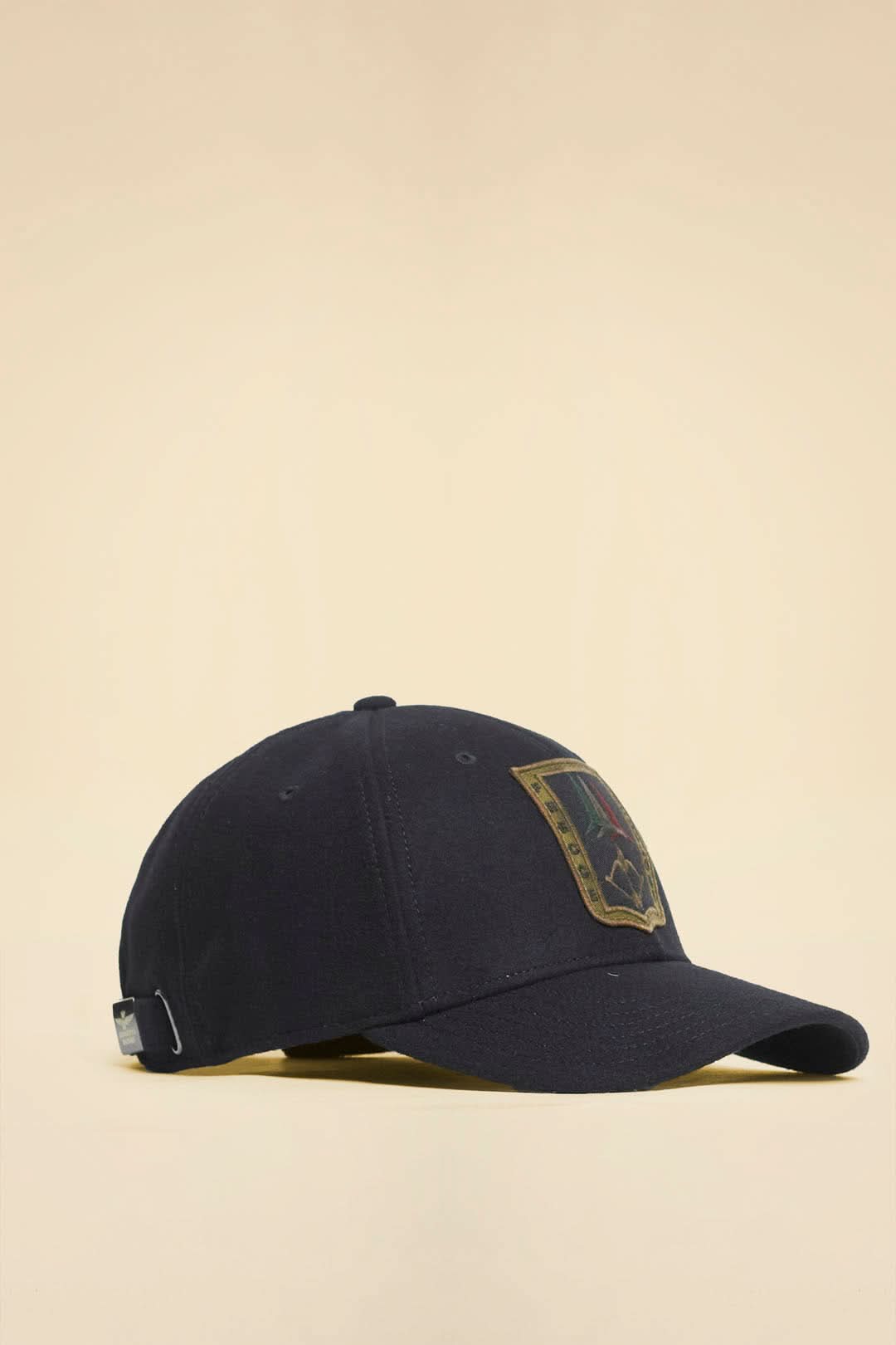 Gruppo Caccia embroidery cap, black