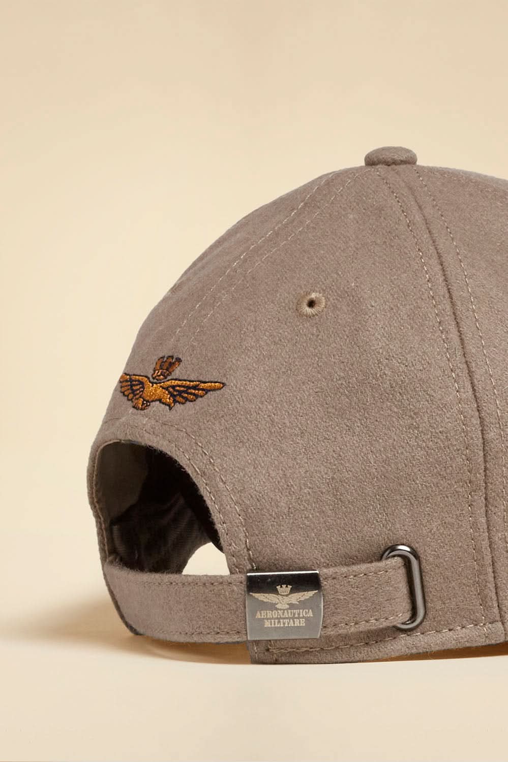 Gruppo Caccia embroidery cap, brown
