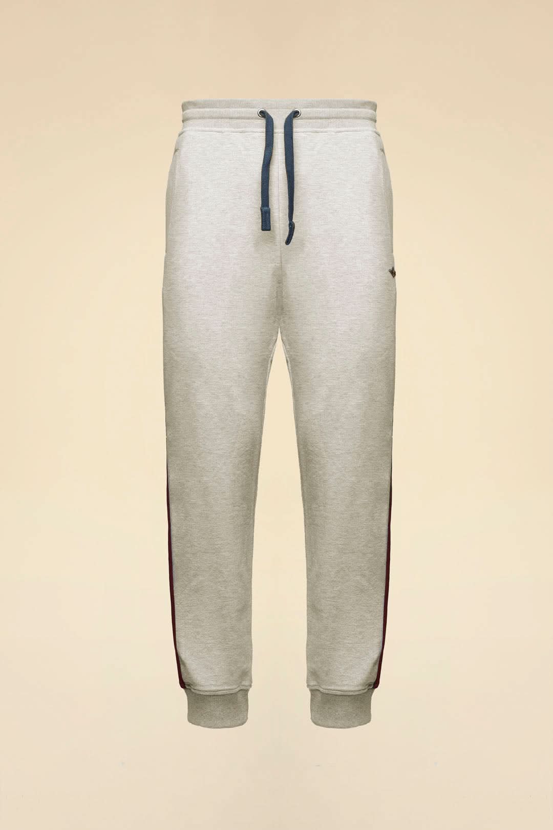 Comfort trousers with tri-color tape