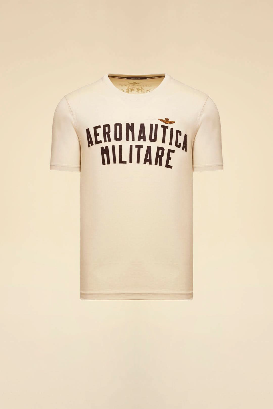 White women's t-shirt with logo