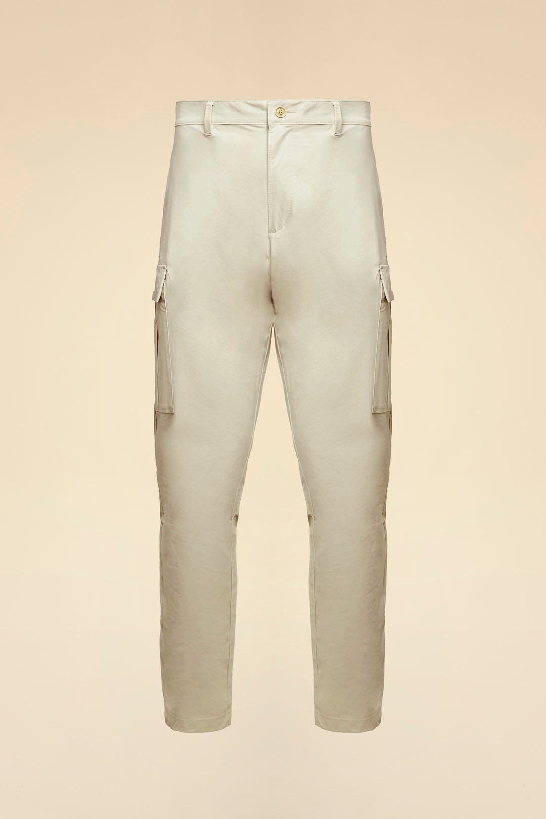 Spodnie cargo z tkaniny technicznej męskie