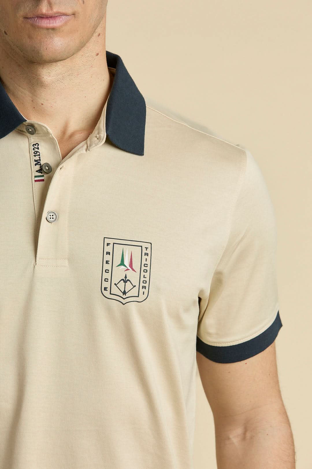 Polo Frecce Tricolori in mercerized cotton