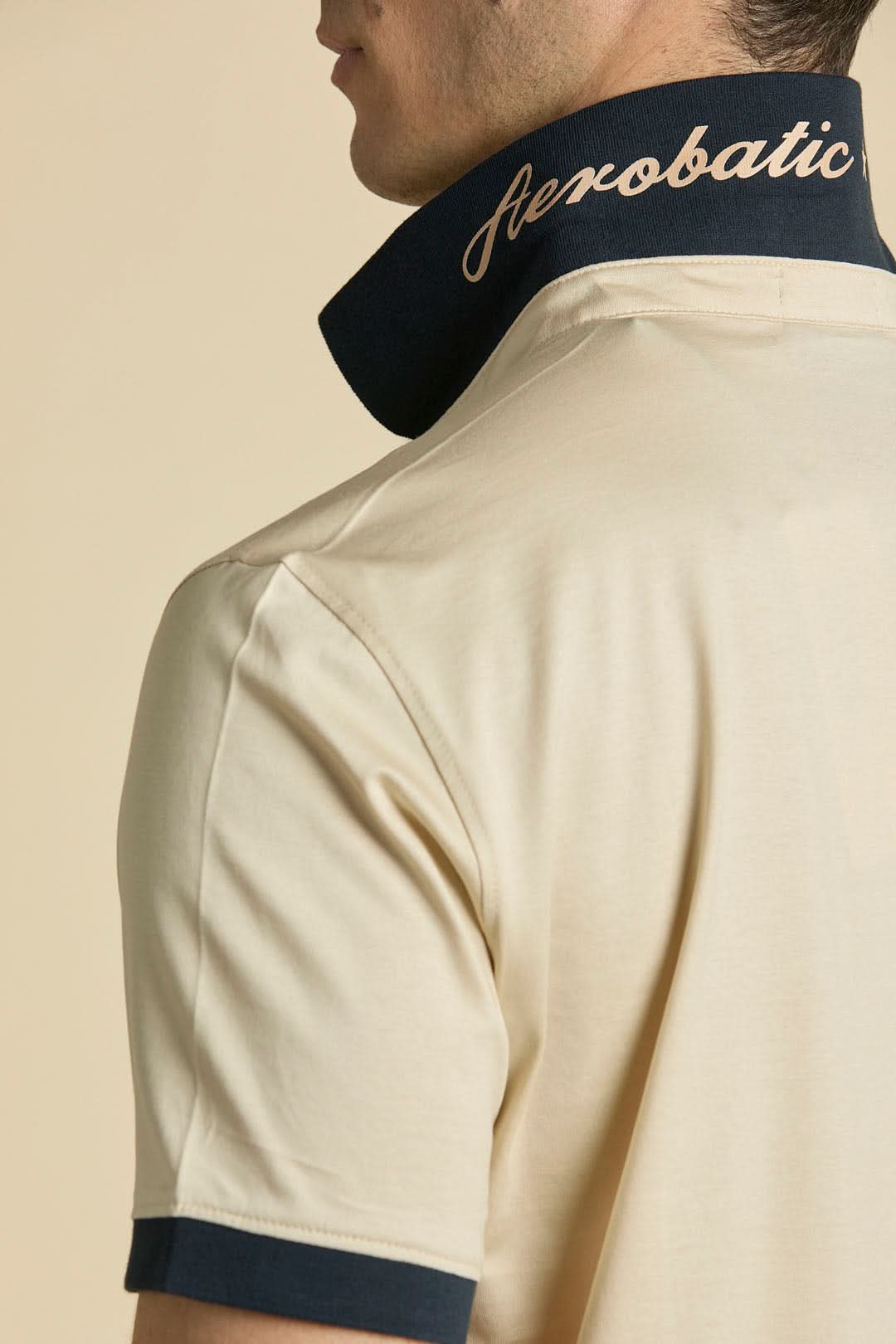 Polo Frecce Tricolori in mercerized cotton