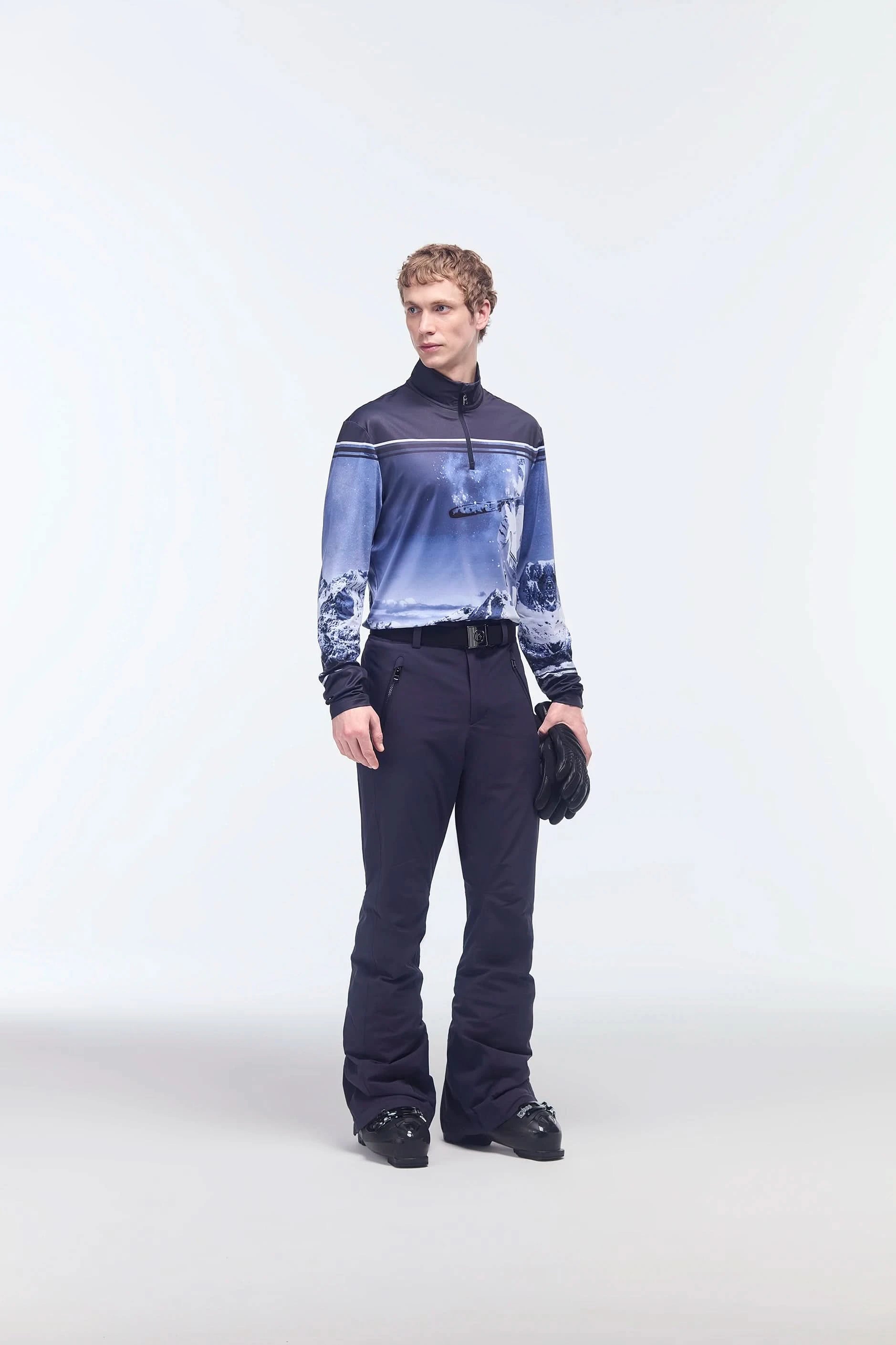Printed ski turtleneck VERTI2