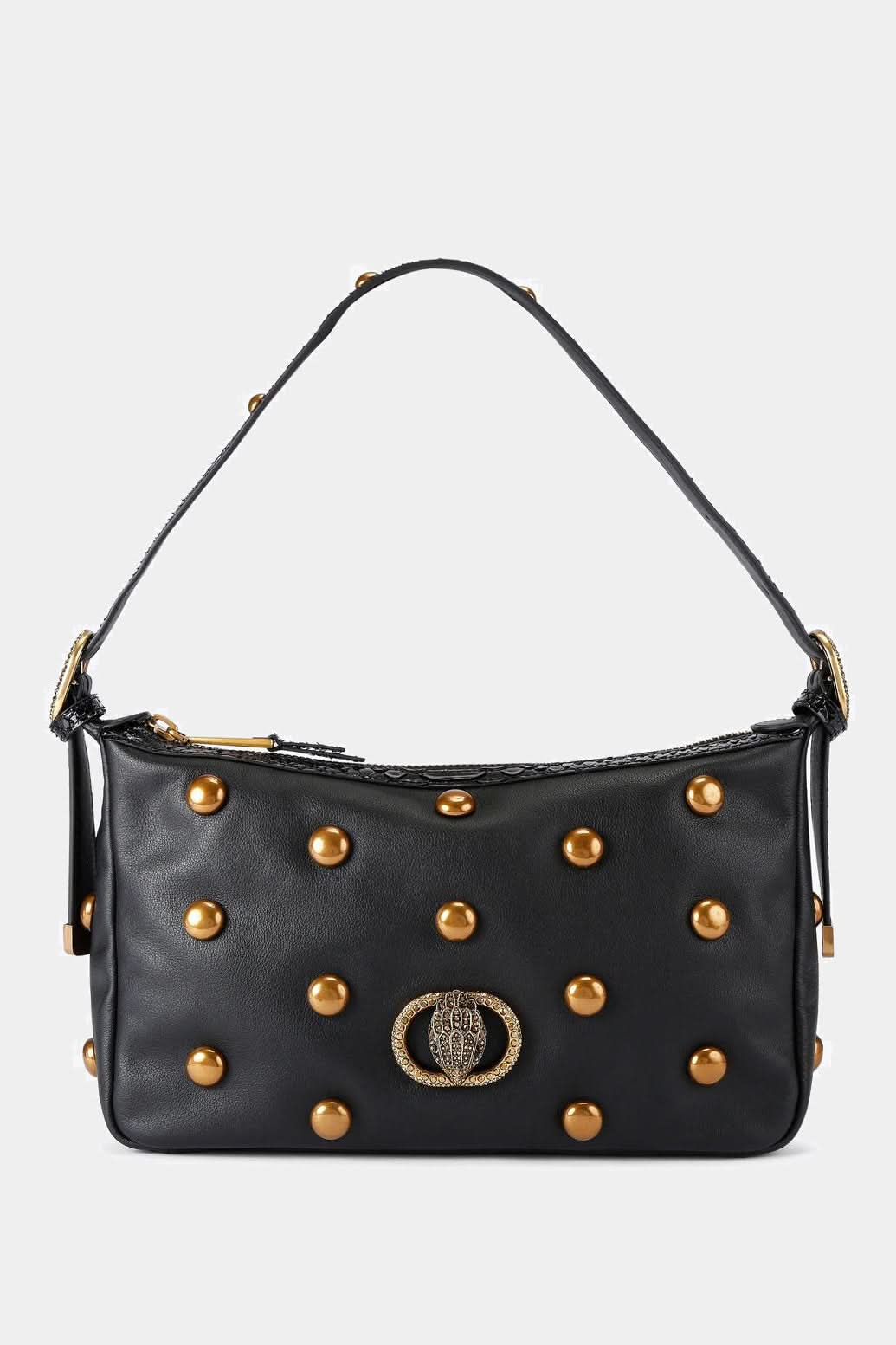 Czarna skórzana torebka Soft Chelsea Shoulder