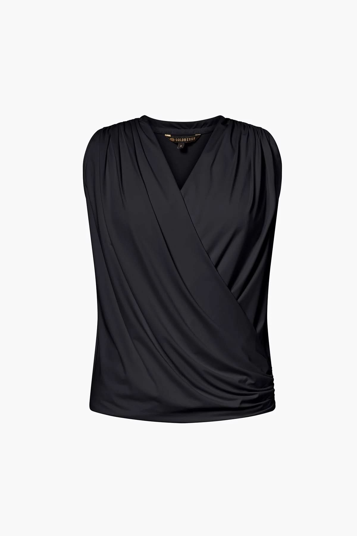 Czarny Top CALIPSO sleeveless top