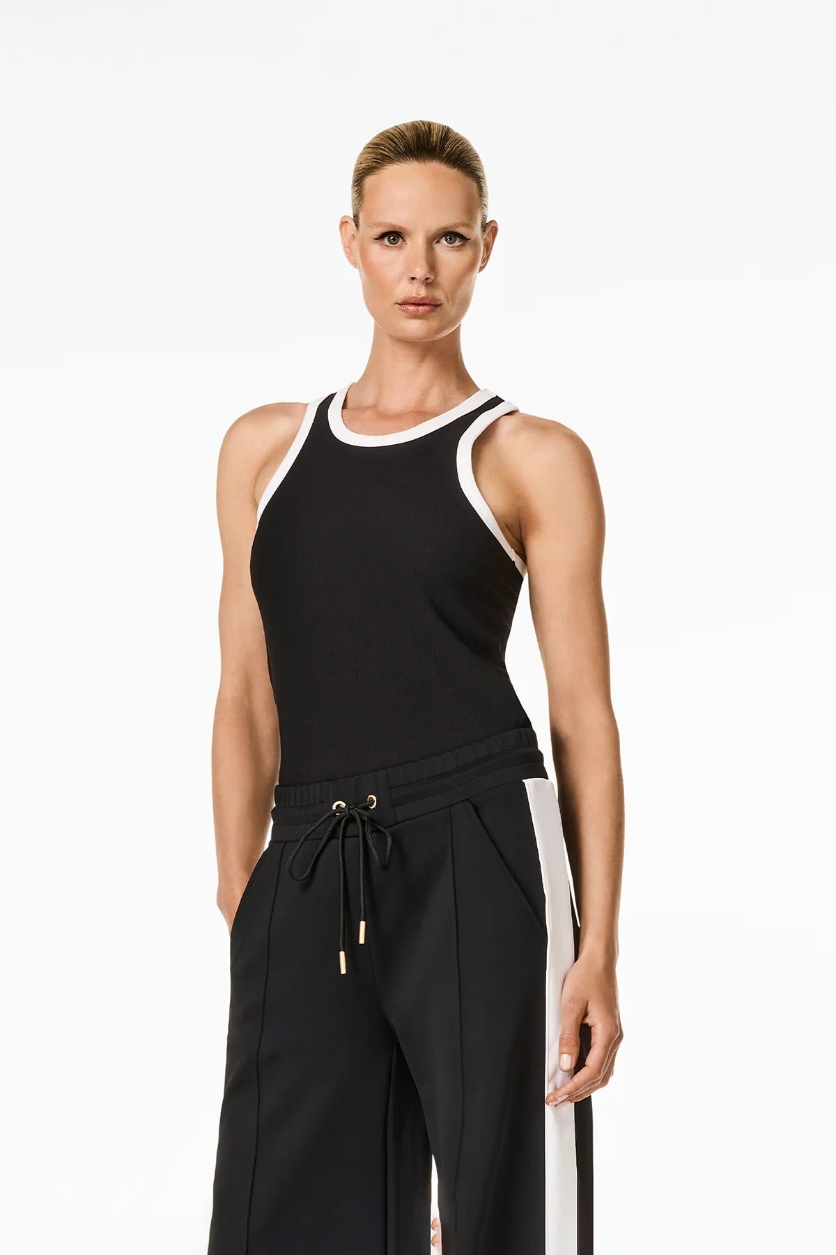 Czarny Tank top GABRIELLE tank top