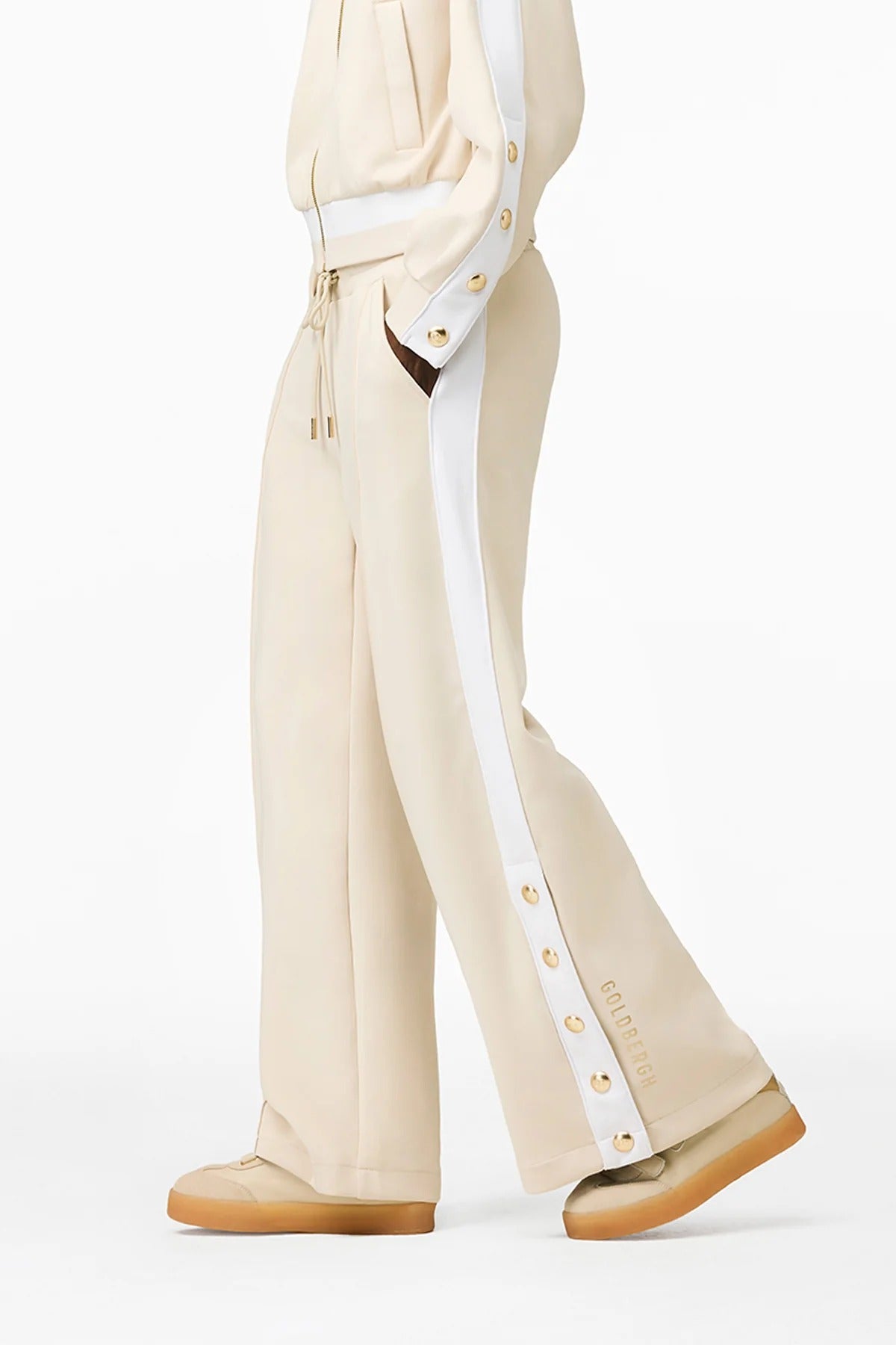 Szampańskie spodnie GRIMAUD track pants