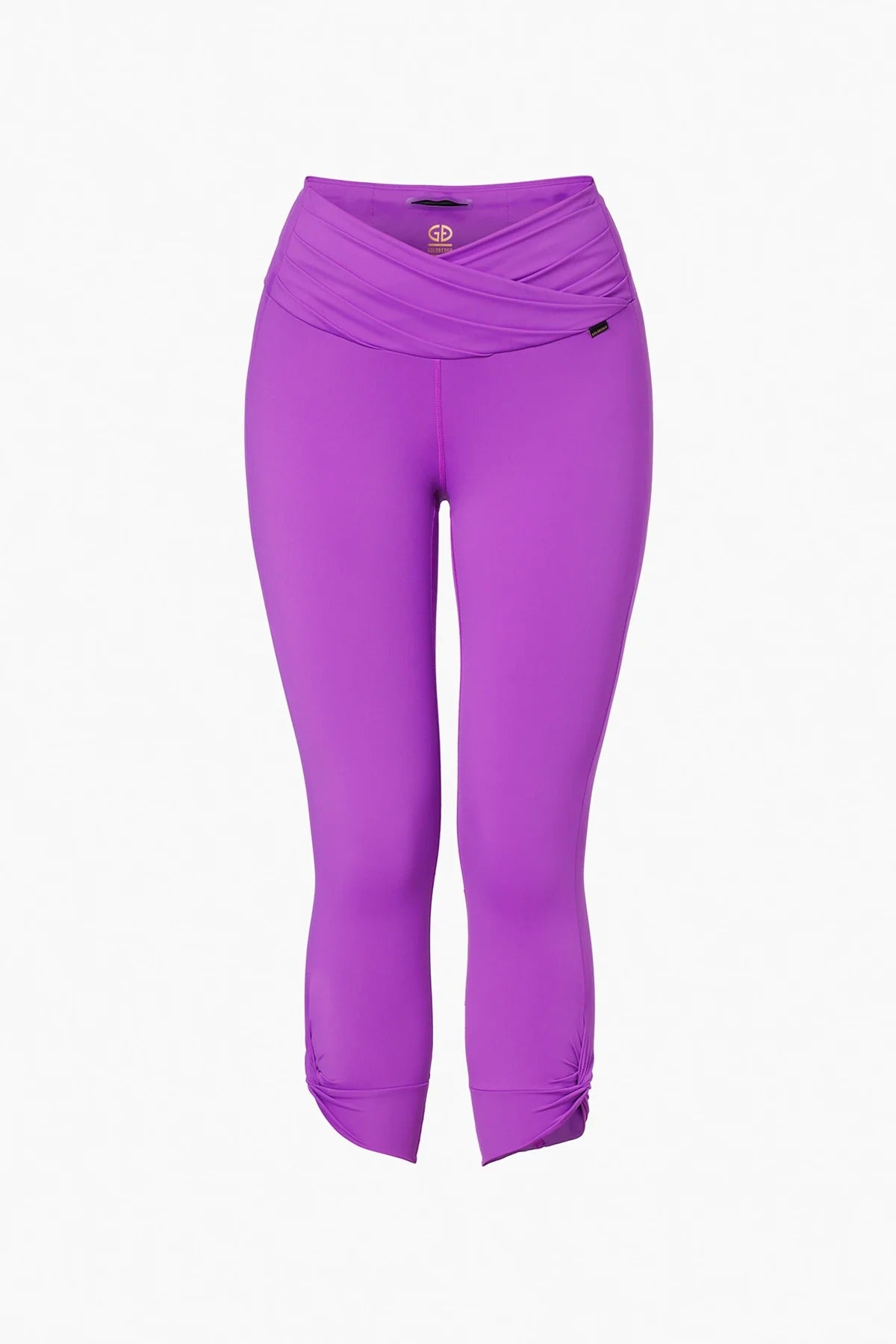 Fioletowe leginsy COASIS capri tight