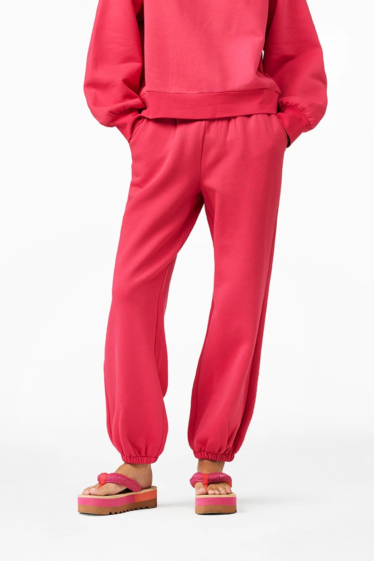 Różowe spodnie LOUNGER pants