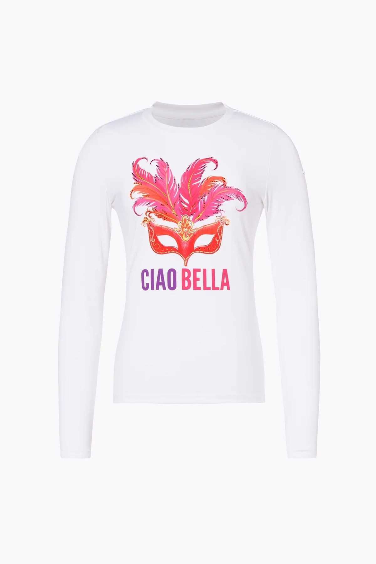 Longsleeve damski SCARLET biały