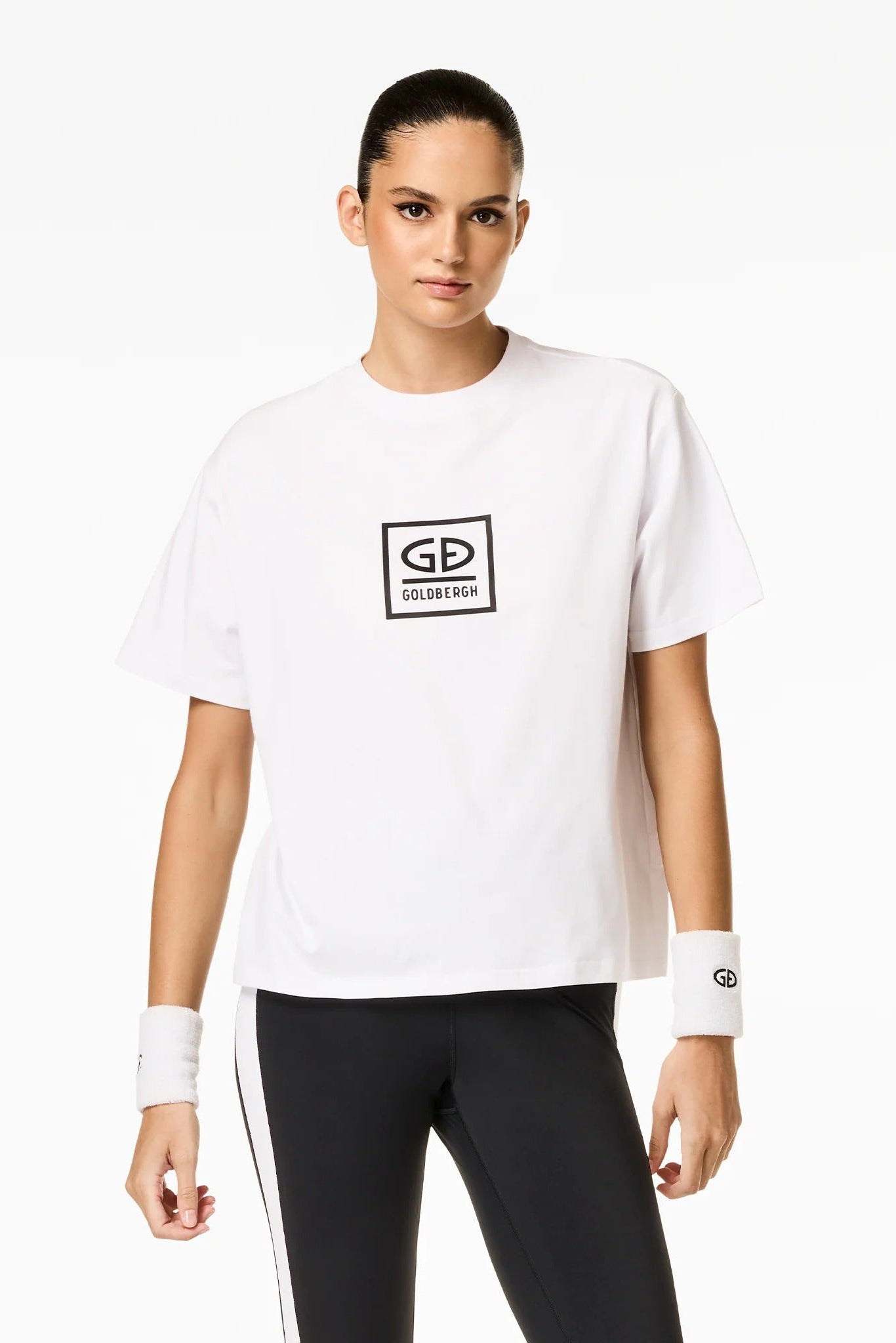 Biały T-shirt LEGACY short sleeve top