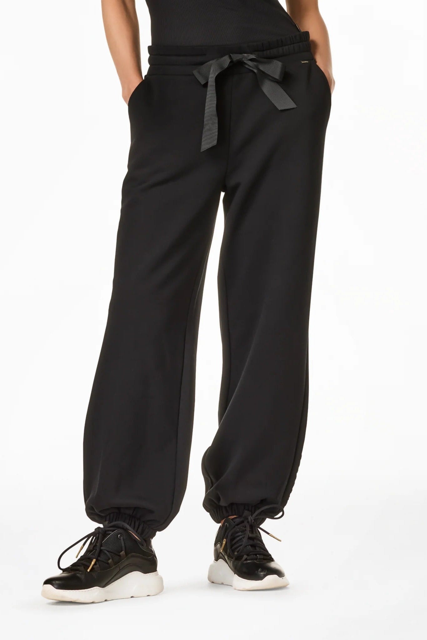 Czarne spodnie LOUNGER pants