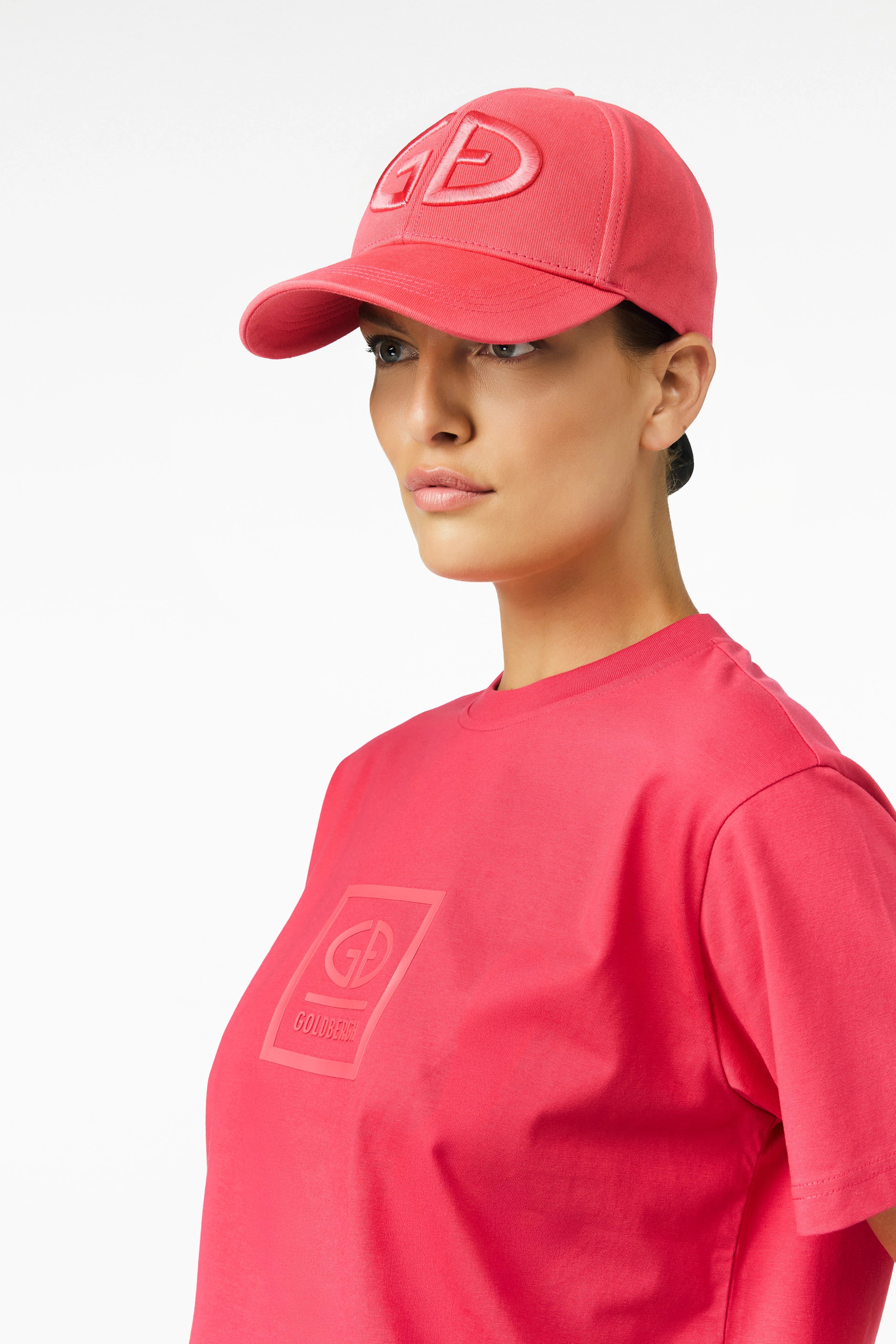 Różowa czapka z daszkiem VALENCIA baseball cap