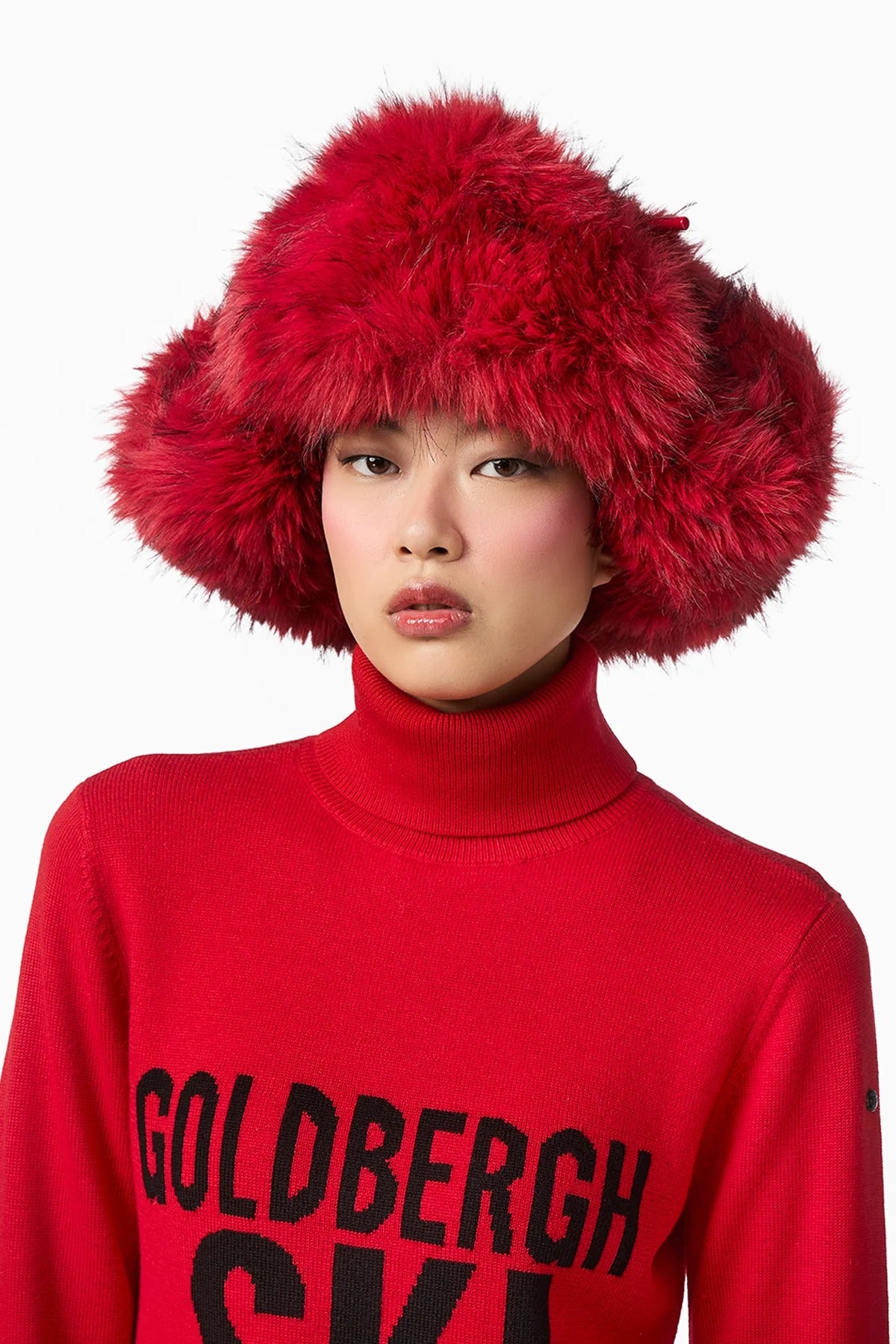 Czapka uszatka CHER fluffy