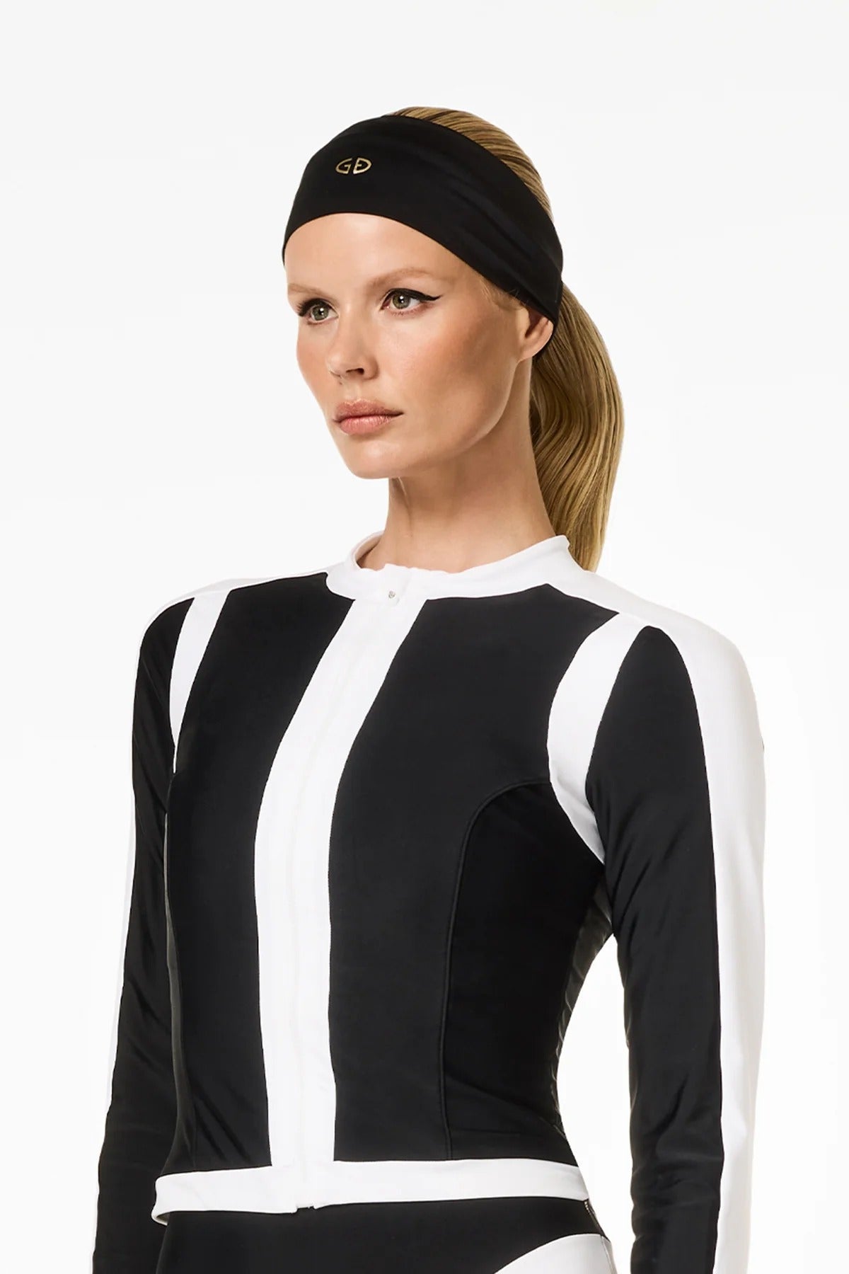 Czarna opaska COVE headband