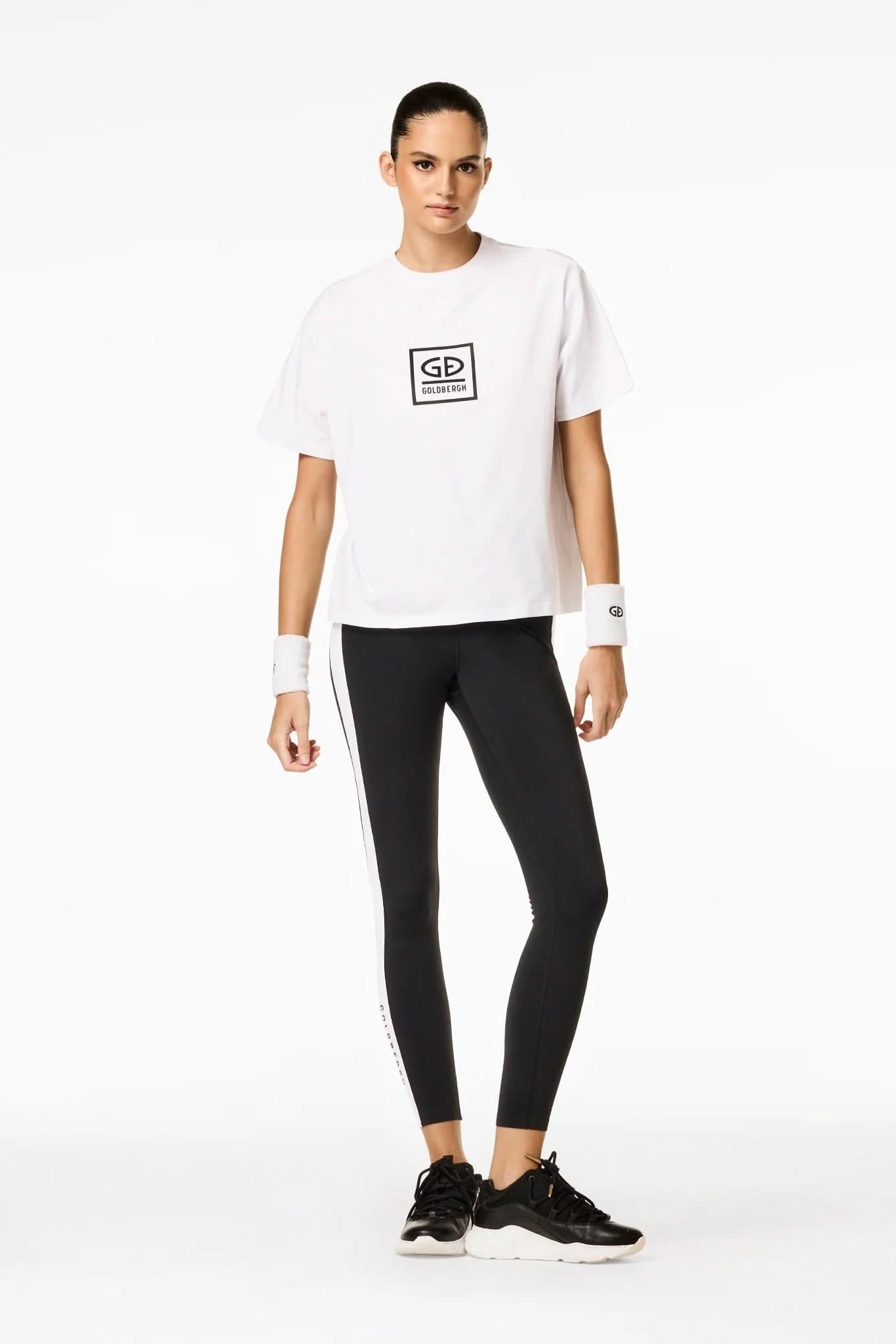 Biały T-shirt LEGACY short sleeve top