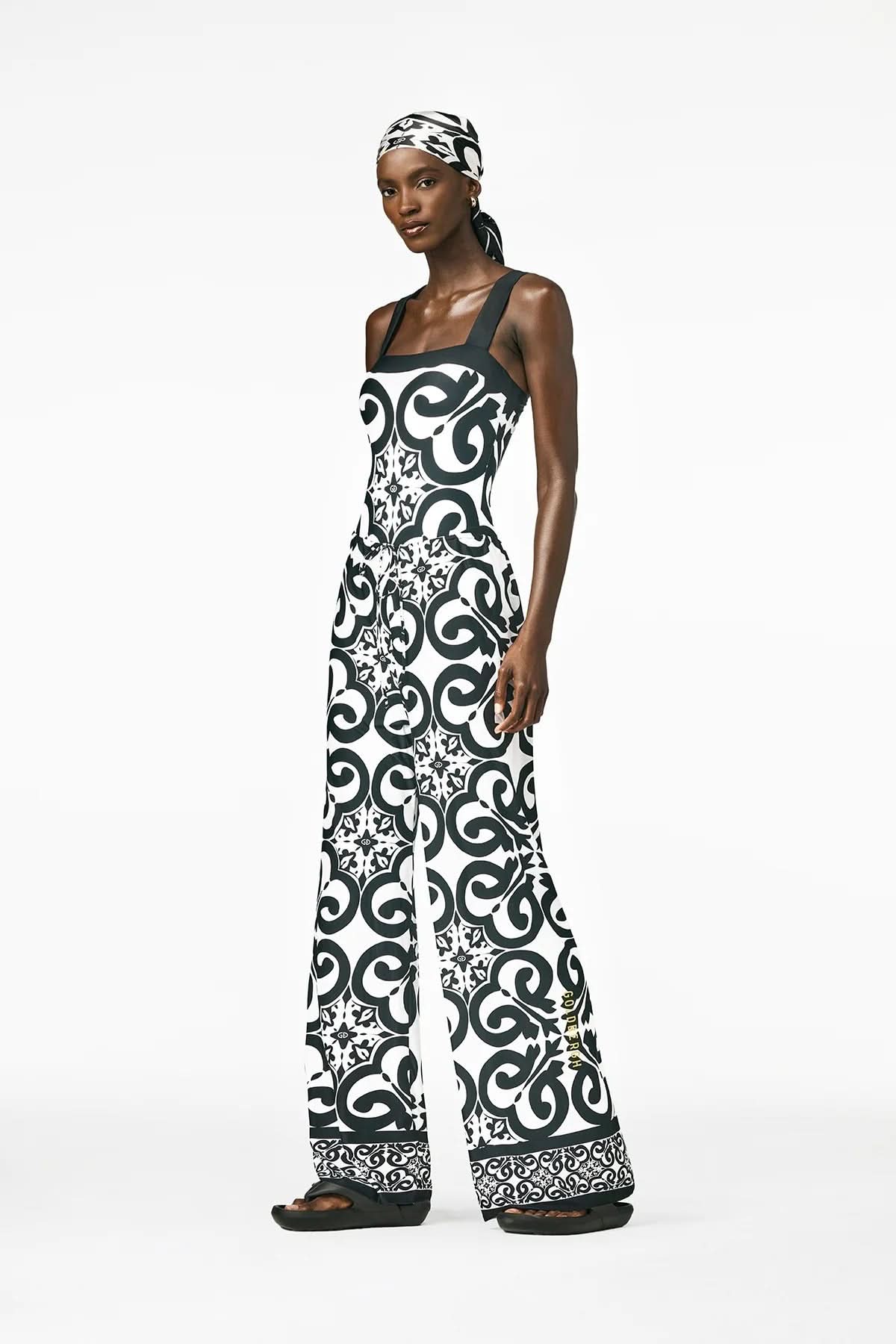 Spodnie TROPINA pants Capri Tile