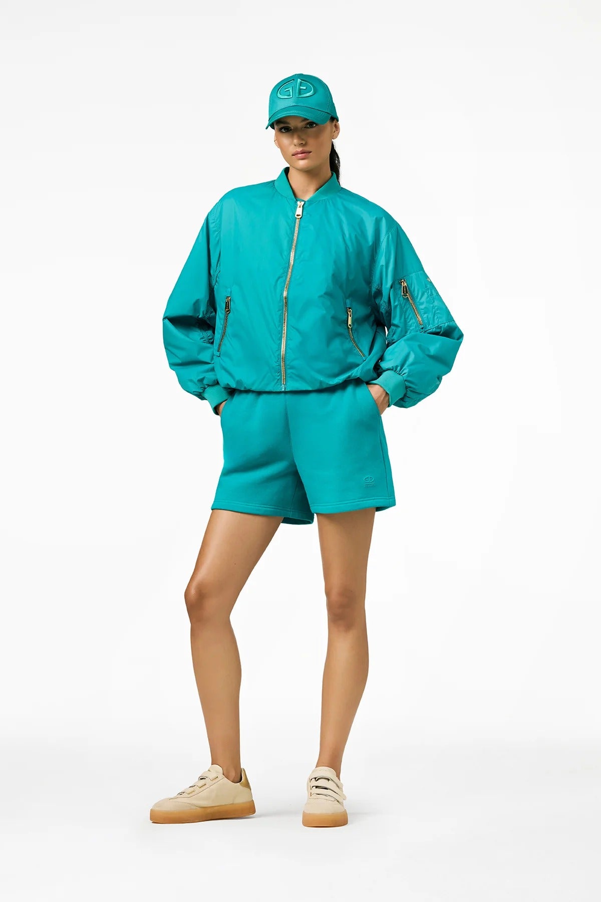 Goldbergh Valencia – Czapka z daszkiem turkusowa