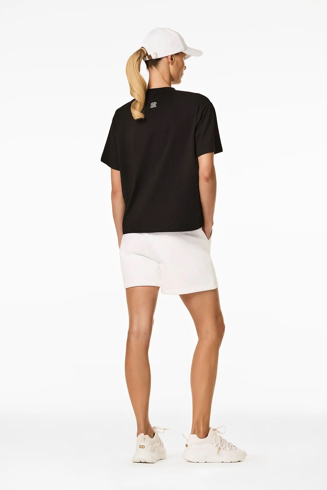 Czarny T-shirt LEGACY short sleeve top