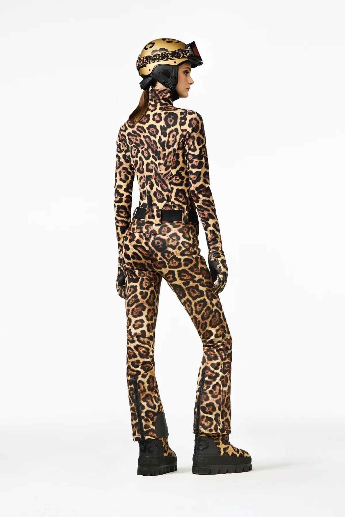 MINOU jaguar print ski pants