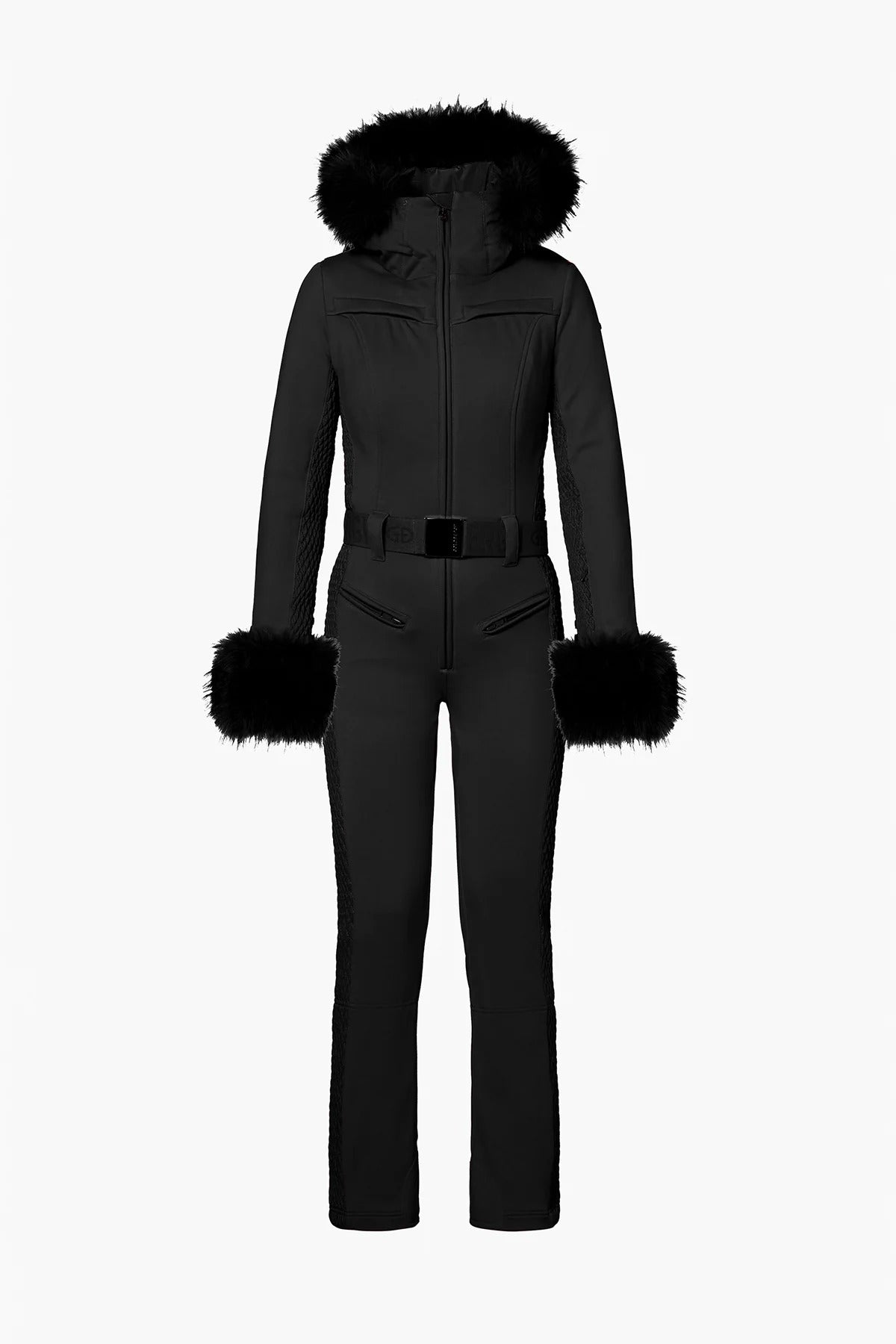 Kombinezon narciarski z futrem ANGELE ski suit FAUX BORDER