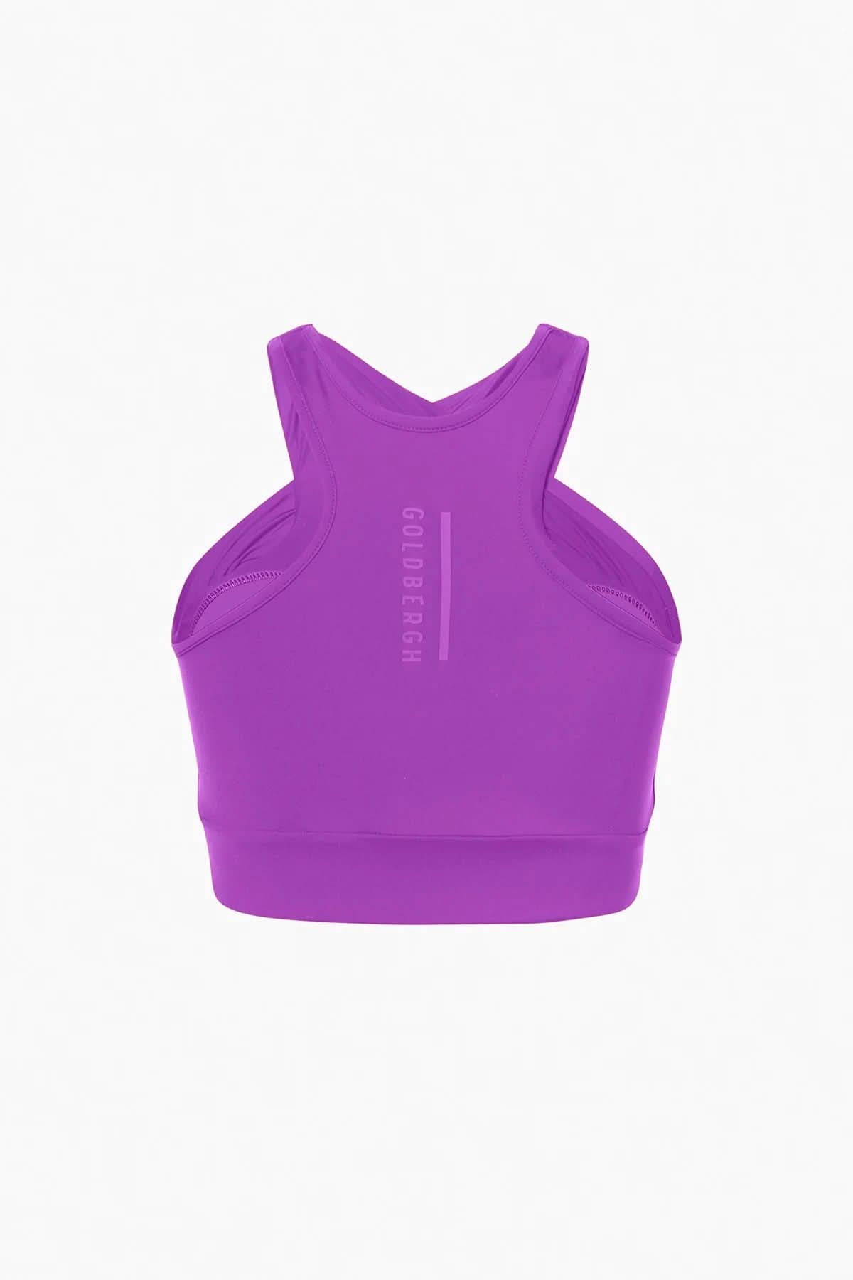 Purple DRAPE sports bra
