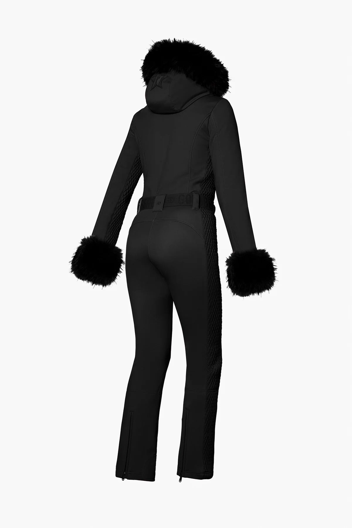 Kombinezon narciarski z futrem ANGELE ski suit FAUX BORDER