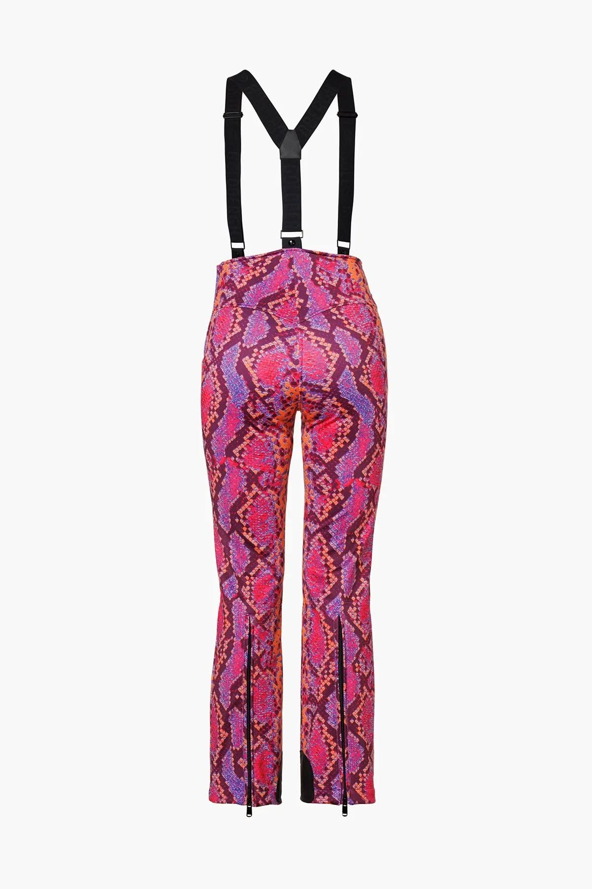 ELENA snake print ski pants