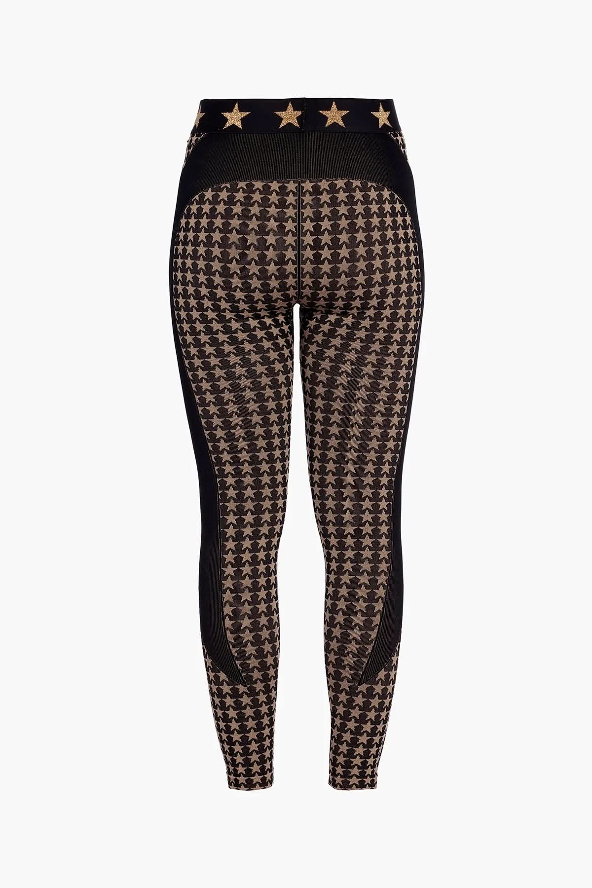 CELESTE black ski leggings
