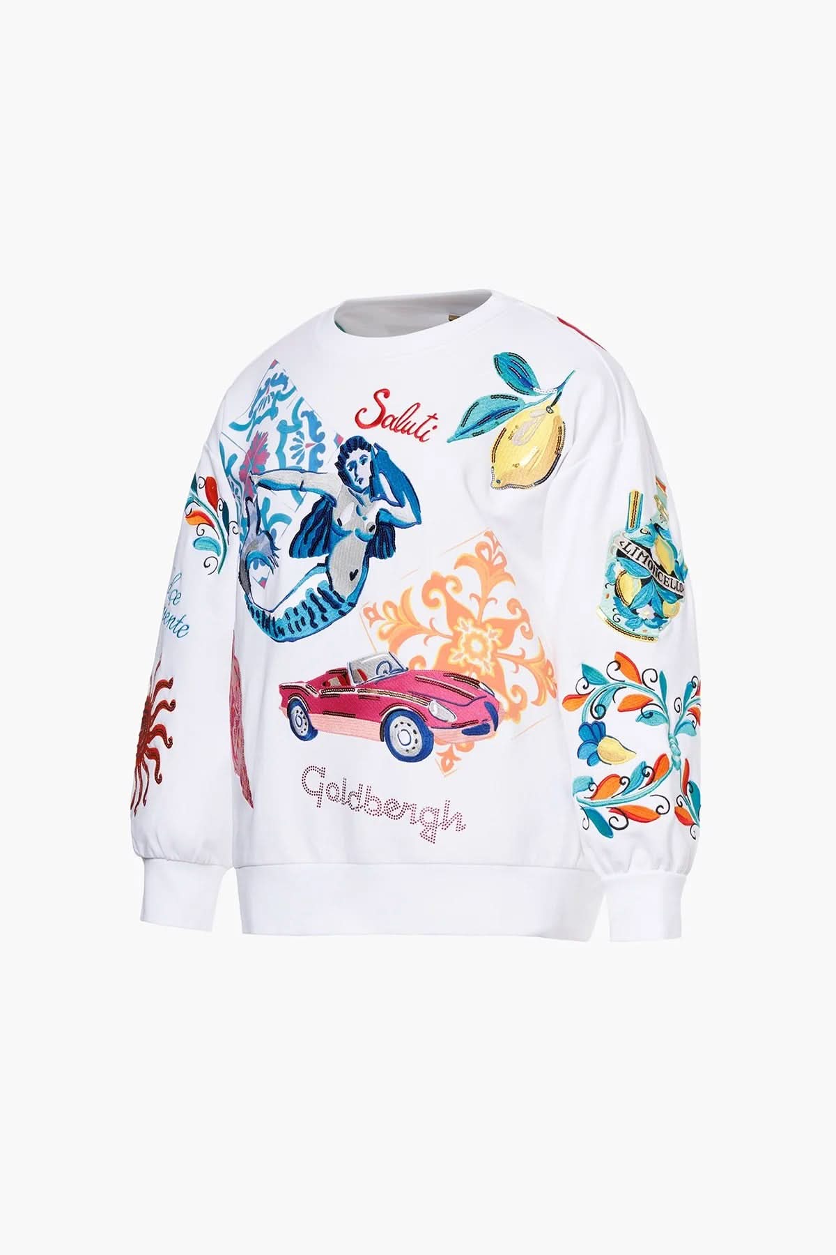 White SERAPHINA sweater