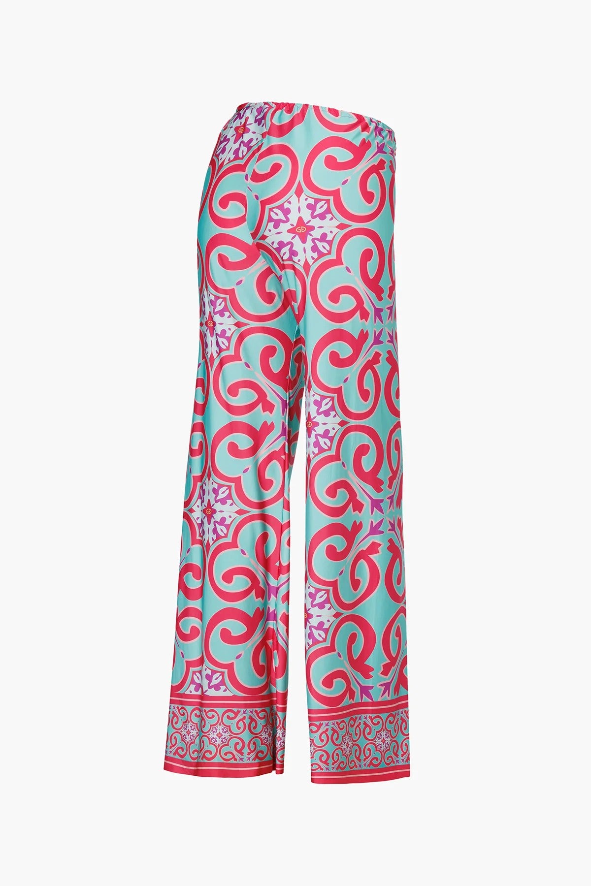 Spodnie TROPINA Capri Tile Print