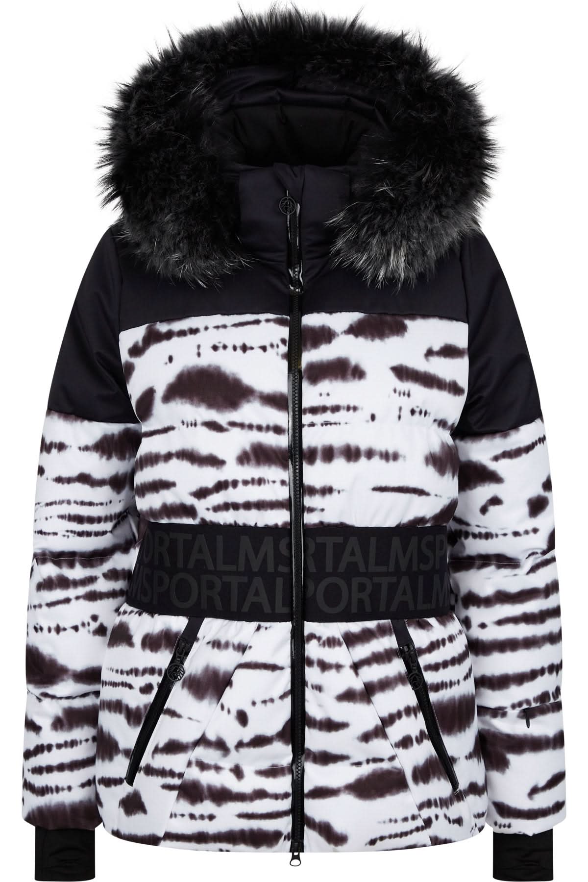 Women's Ski Jacket with Fur Yarus m.Kap+P