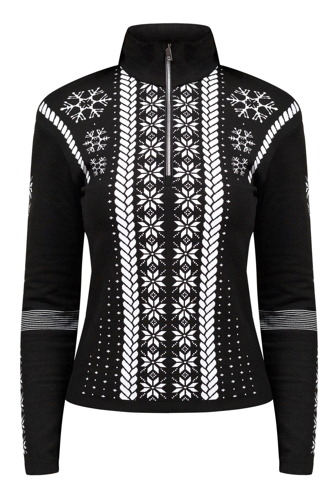 Women's Half Zip Amanda Lady T-Neck Sweatshirt