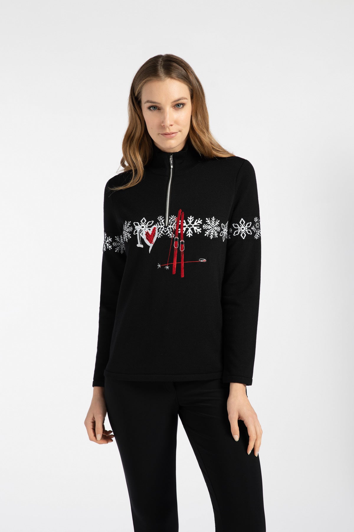 Women's Half Zip Luna Sweater