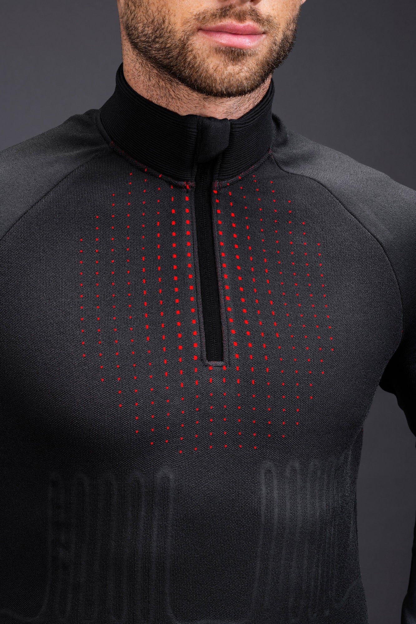 Bluza techniczna męska I-Thermic 1/2 Zip