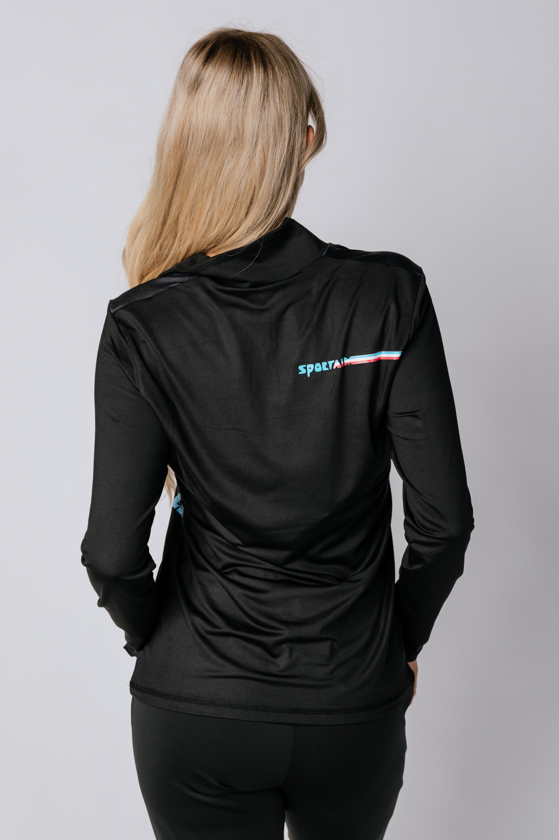 Women's Half Zip Impure Blouse