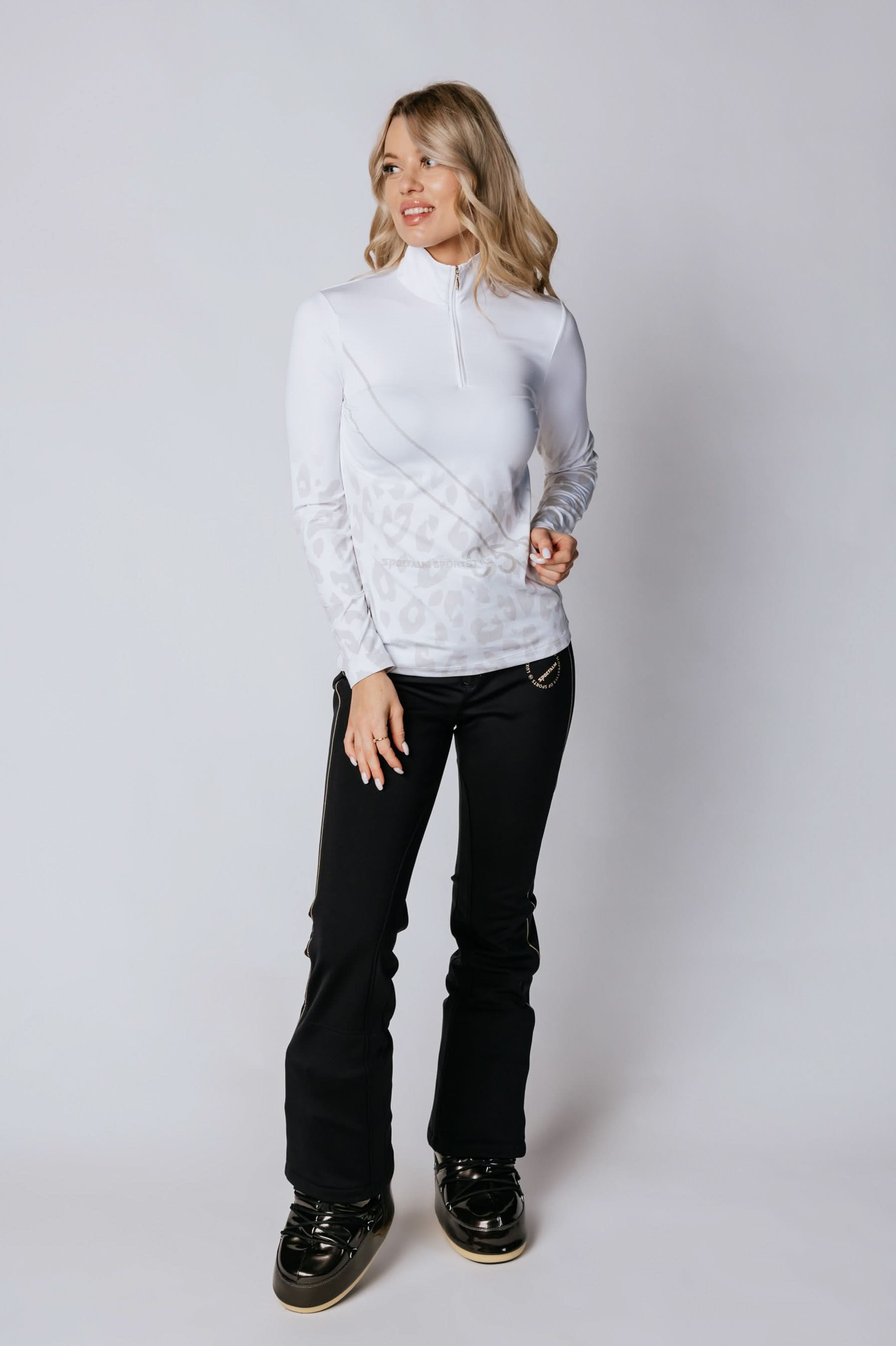 Bluzka Damska Half Zip Identity