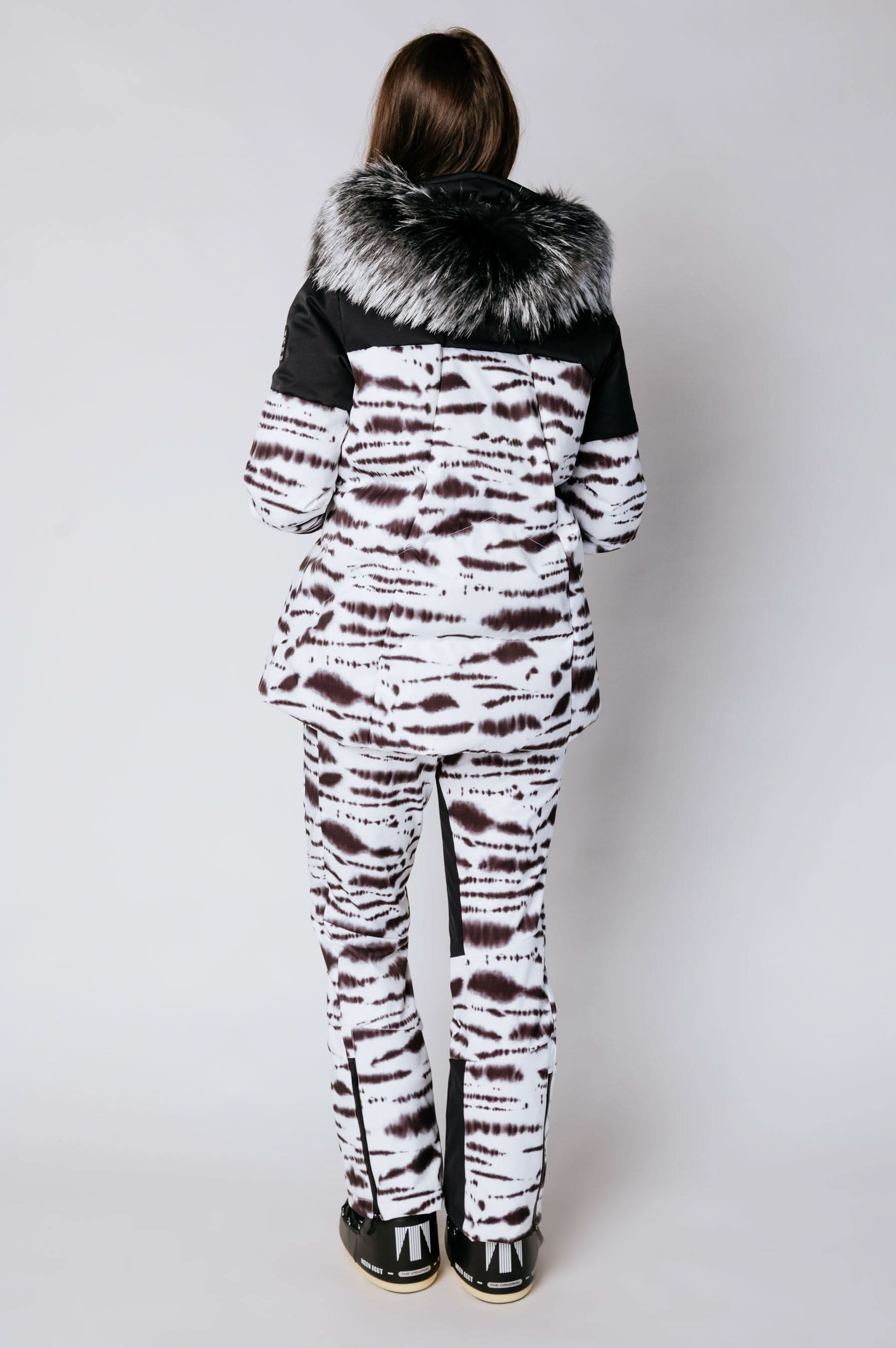 Women's Ski Jacket with Fur Yarus m.Kap+P