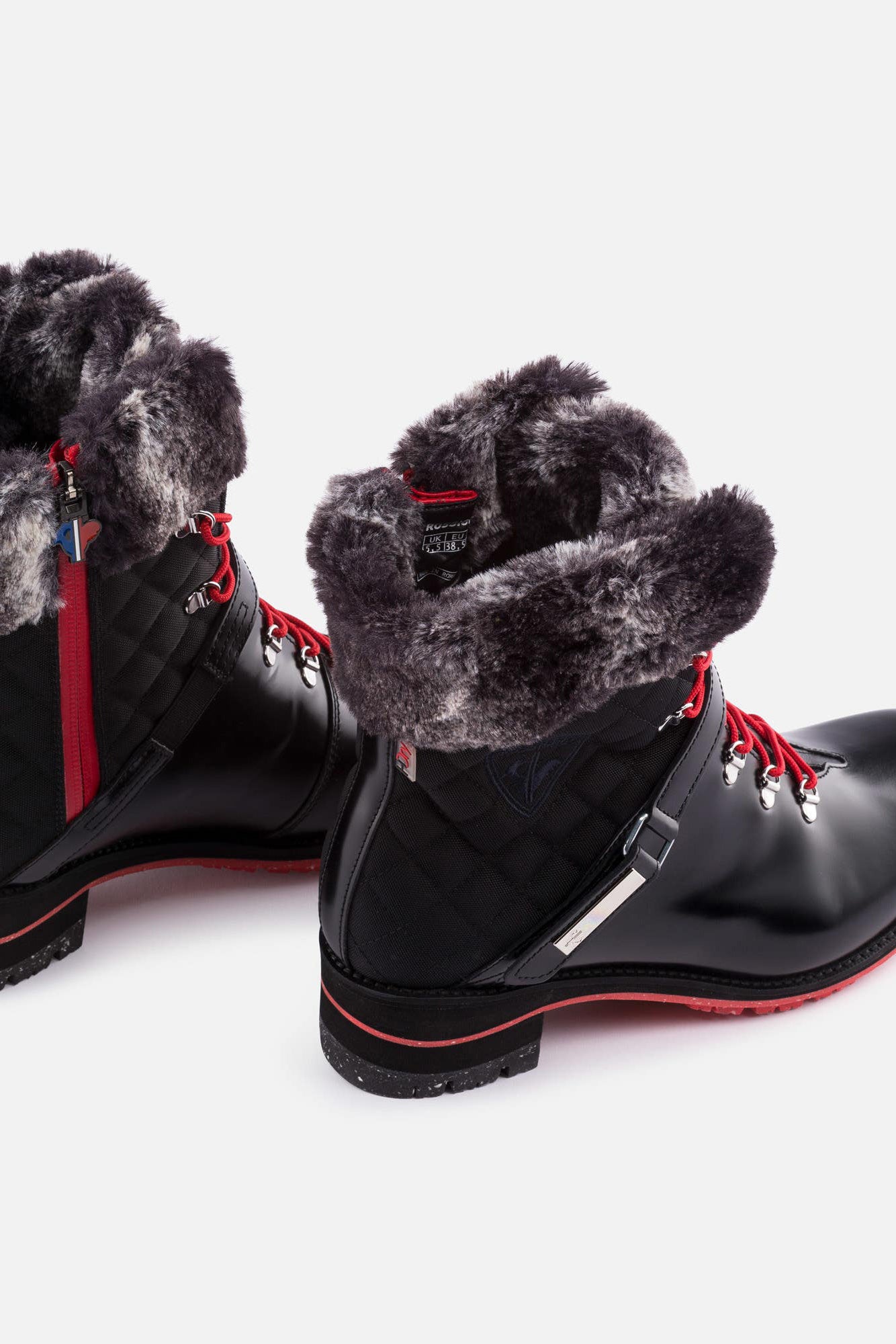 Women's Shoes 1907 Megeve Shiny Black