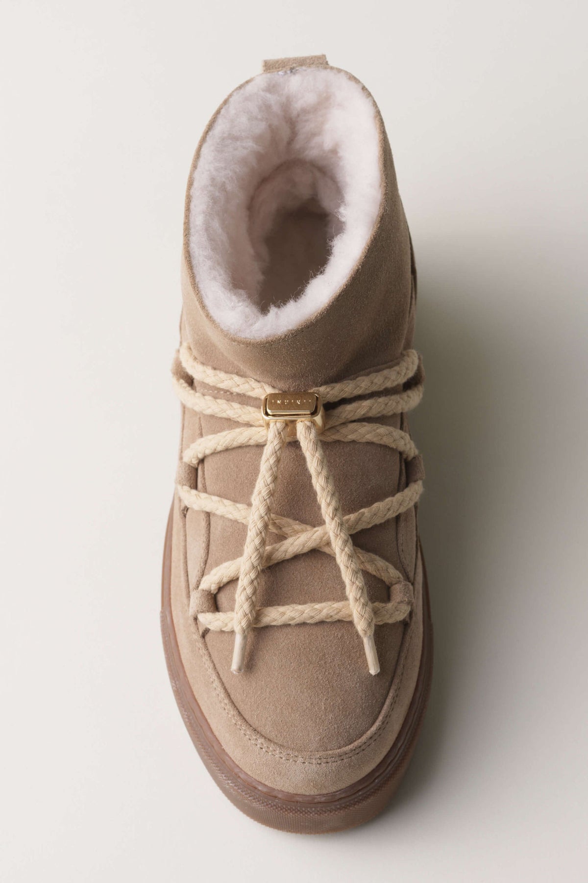 Beżowe buty zimowe CLASSIC LOW