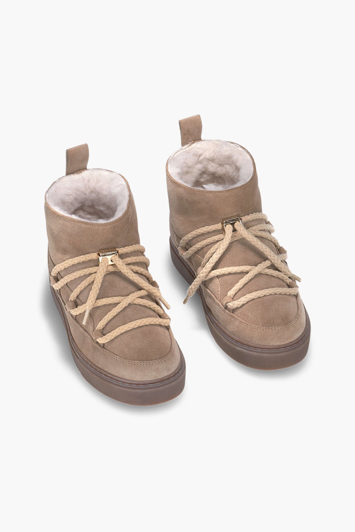 Beżowe buty zimowe CLASSIC LOW