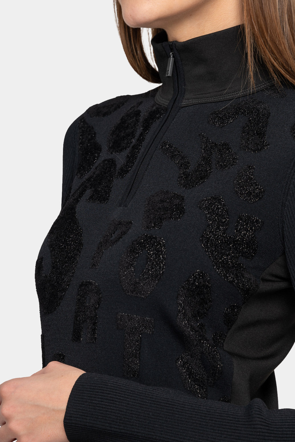 Women's 1/2 Zip Budapest NE Sweater