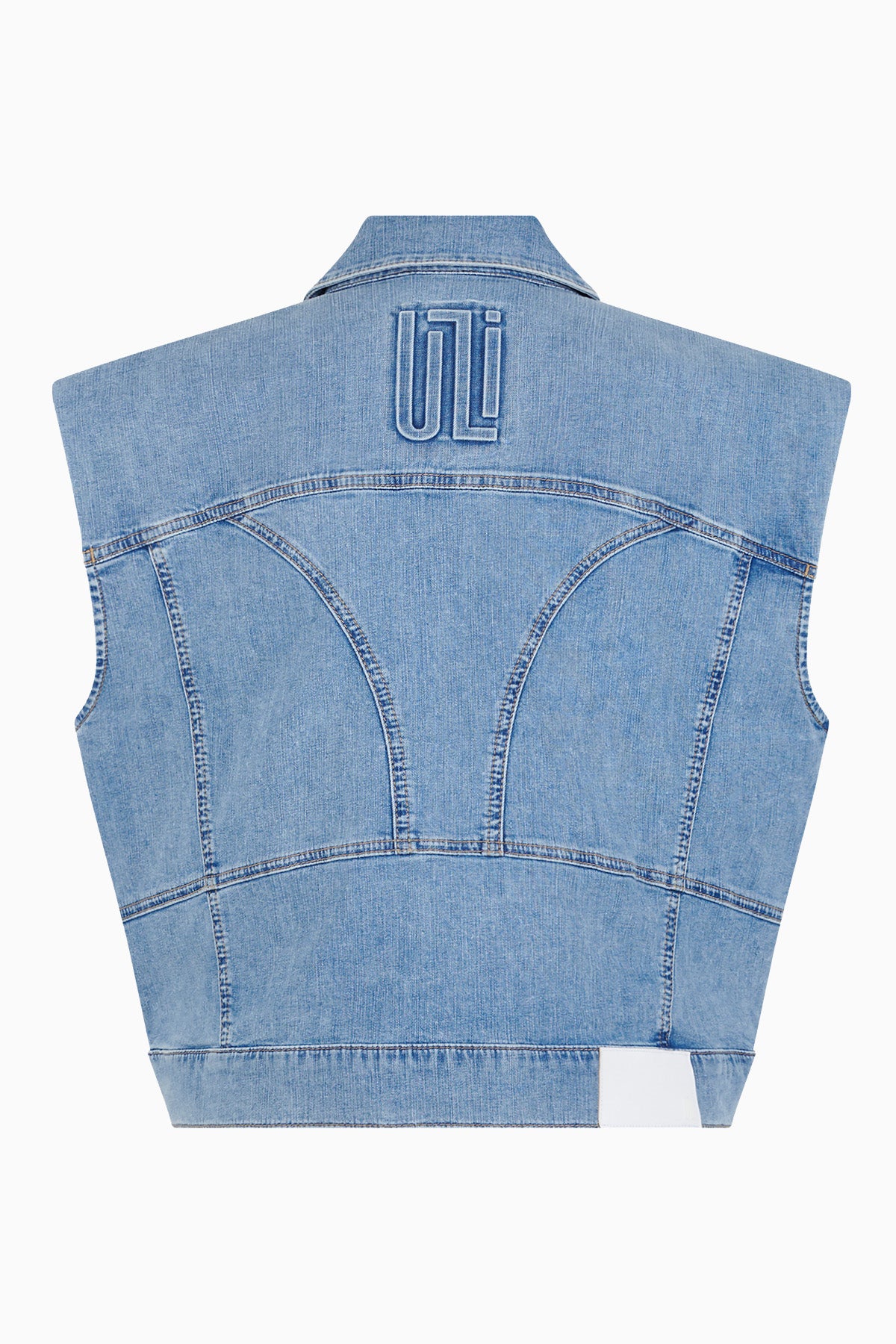 Jeansowa kamizelka Bald